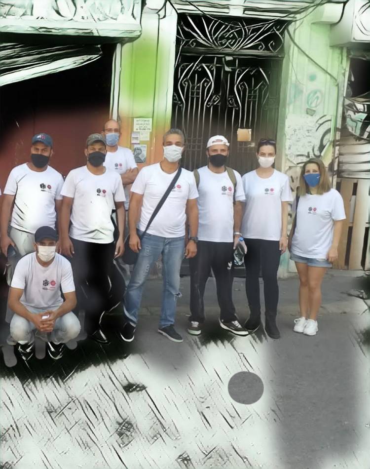 Give a Job! Beirut - restoration of worklpaces, summary for the first period of activities (August-October 2020)