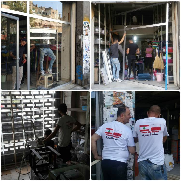 "Daj Pracę!" - podsumowanie działań związanych z reaktywacją miejsc pracy w Bejrucie, listopad 2020