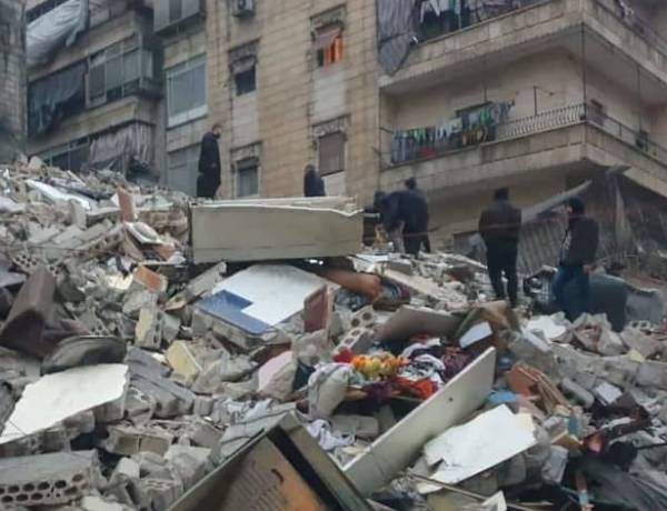 "Solidarity With Aleppo" -Help for victims of the eartquake in Aleppo