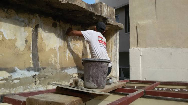 Summary of the apartment's restorations in Beirut - December 2020